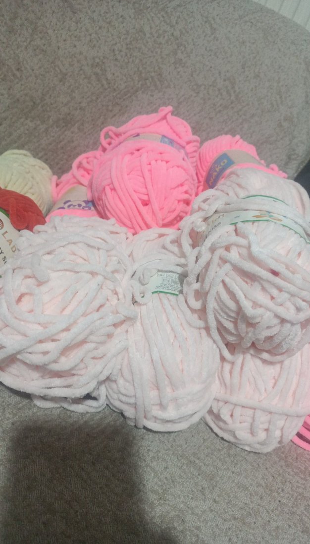 Yumuşak Bebek İpi - Pembe ve Yeşil - Görsel 3