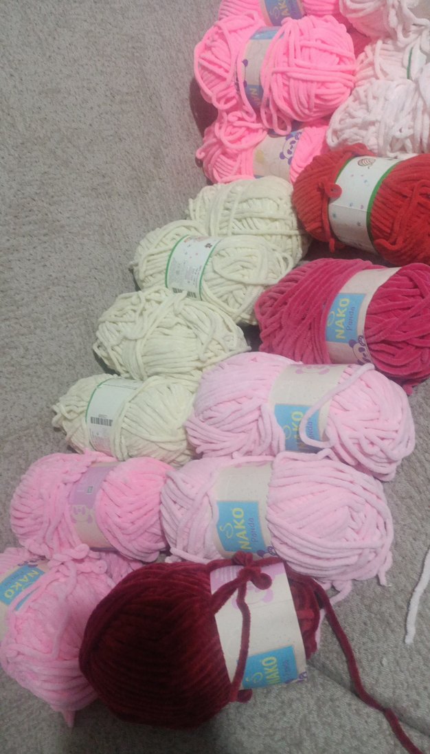 Yumuşak Bebek İpi - Pembe ve Yeşil - Görsel 4