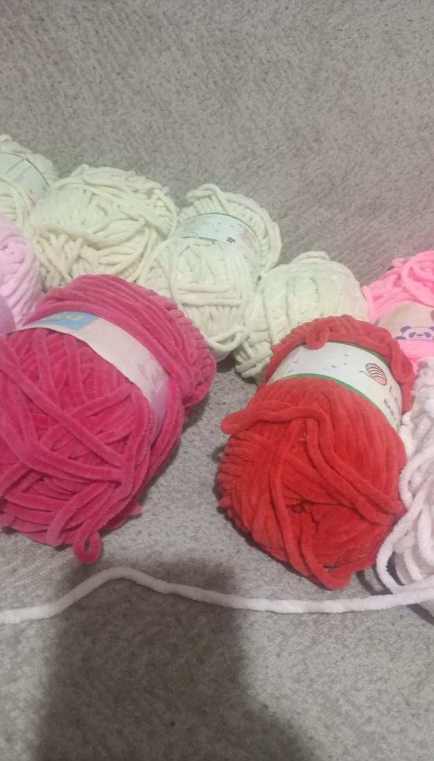 Yumuşak Bebek İpi - Pembe ve Yeşil - Görsel 2