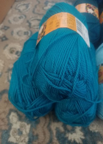 Renkli Akrilik İplik Seti 5li paket 200tl - Görsel 4