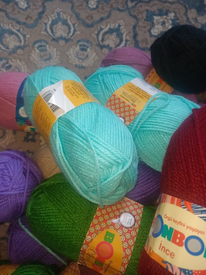 Bonbon İnce El Örgü İpi Çeşitleri - Görsel 3