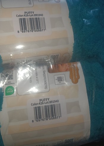 Pastel Turkuaz Çocuk Battaniyesi Yün - Görsel 2