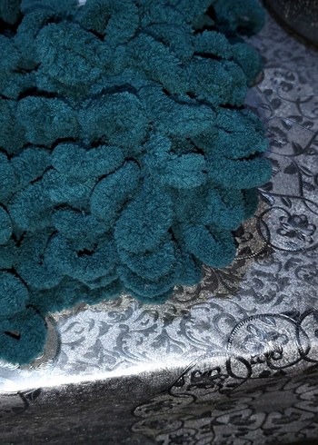 Turkuaz Renkli Yumuşak Çocuk Battaniyesi 5 adet - Görsel 4