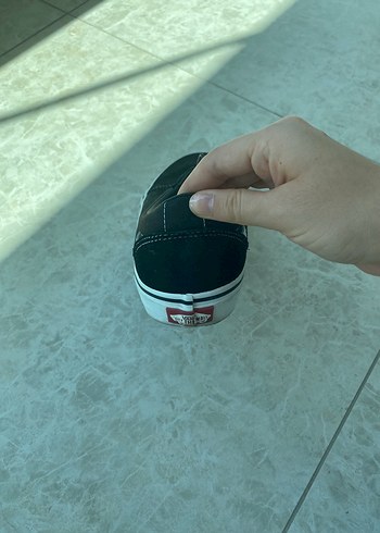 38,5 Beden siyah Renk Vans Siyah Kadın Süet Spor Ayakkabı