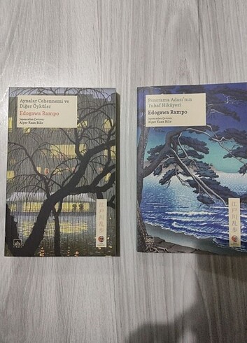 Edogawa Rampo İki Kitap Ciltsiz