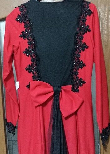 Abiye kuyruklu elbise - Görsel 2