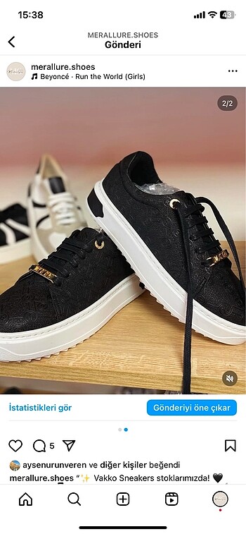 38 Beden Vakko sneaker