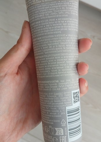  Beden Schwarzkopf Osis+ Bounty Balm Bukle Kremi 150 ml