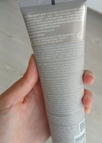 Schwarzkopf Schwarzkopf Osis+ Bounty Balm Bukle Kremi 150 ml