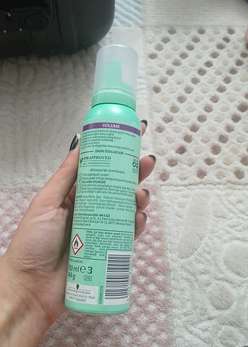 Schwarzkopf Taft Volumen Köpük Saç Spreyi - Görsel 2