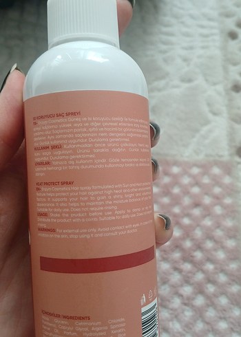 Enzyam Isı Koruyucu Saç Spreyi - Görsel 2