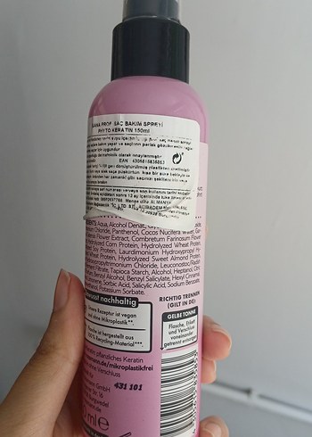 Diğer Sana Prof Saç Bakım Spreyi 150 ml
