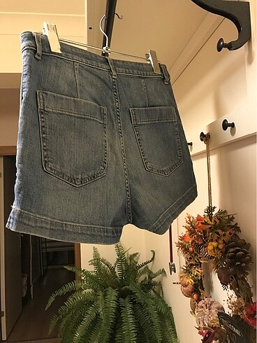 m Beden mavi Renk H&M Kot Şort