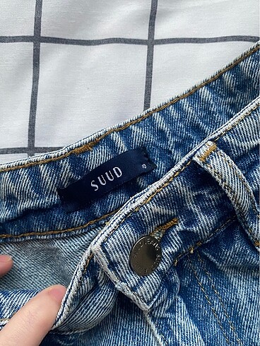 l Beden mavi Renk Suud Collection Kot Etek