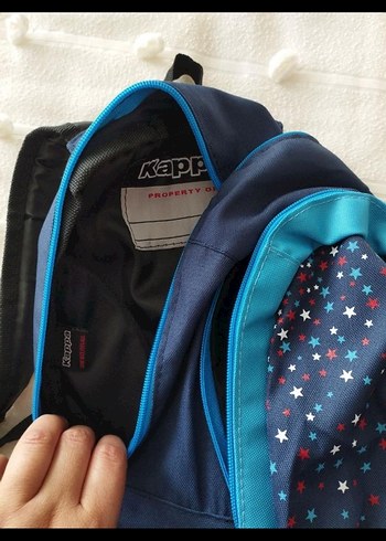 Kappa Mavi Çocuk Okul Çantası - Görsel 2