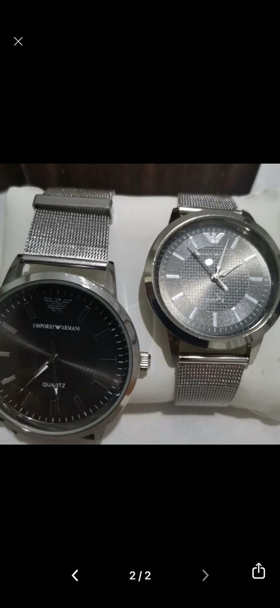 Emporio Armani Gri Klasik Erkek Saat - Görsel 2