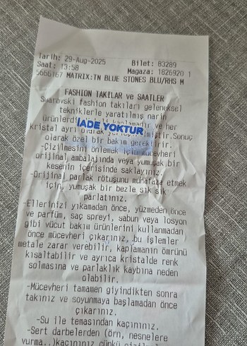 Swarovski Orijinal Matrix Tennis Kolye - Görsel 4