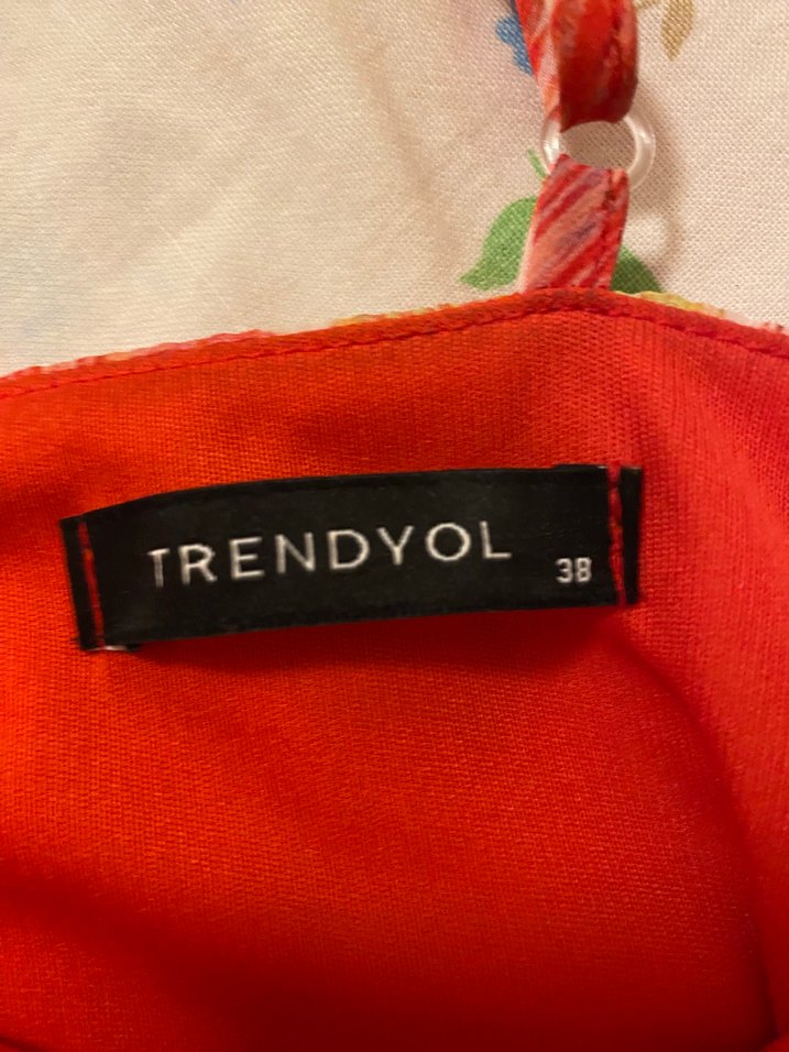 Çok Renkli Bağlamalı Fermuarlı Mini Elbise - Görsel 4