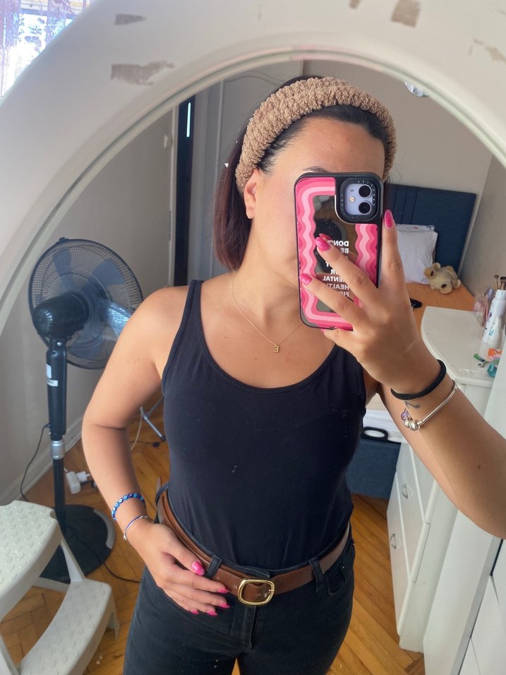 H&M Siyah Kolsuz Kadın Atlet - Görsel 2