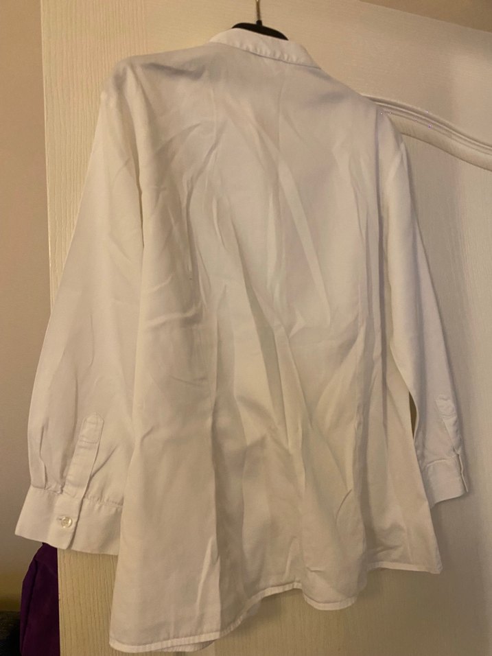 Fabrika Beyaz Gömlek - Görsel 3