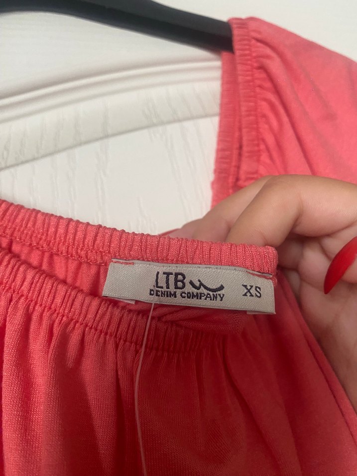 Ltb Narçiçeği Bluz Kısa Kollu - Görsel 4