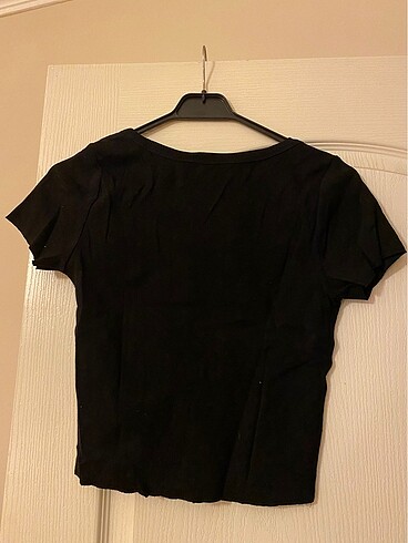 Lc Waikiki Siyah Crop Üst - Görsel 5