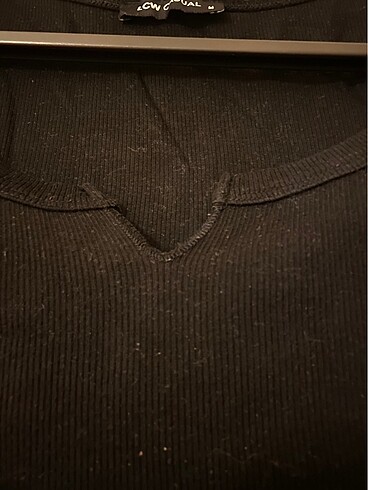 Lc Waikiki Siyah Crop Üst - Görsel 4