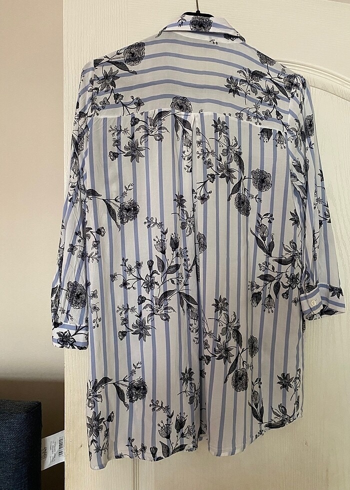 DeFacto Çiçek Desenli Gömlek - Görsel 3