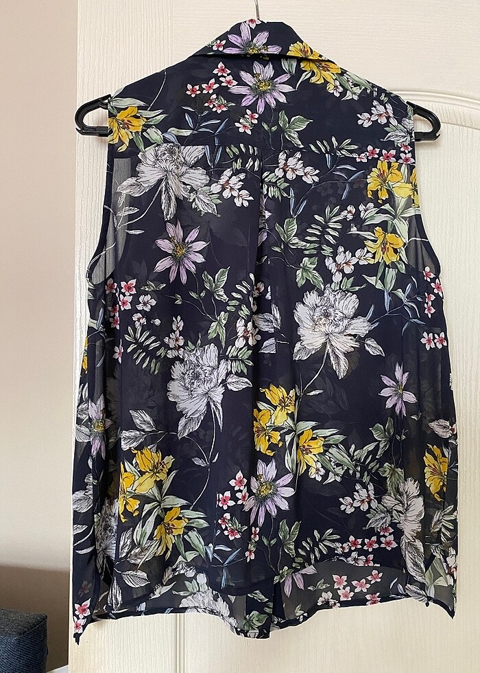 H&M Çiçek Desenli Gömlek - Görsel 3