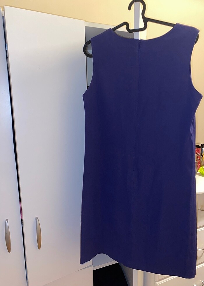 Network Lacivert Elbise - Görsel 4
