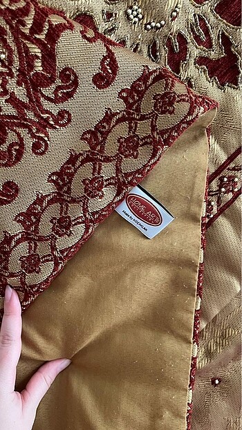 Beden camel Renk Home Art Yatak Örtüsü Takımı