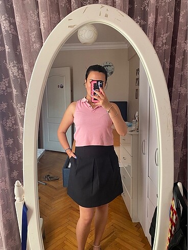 Zara Zara Siyah Etek