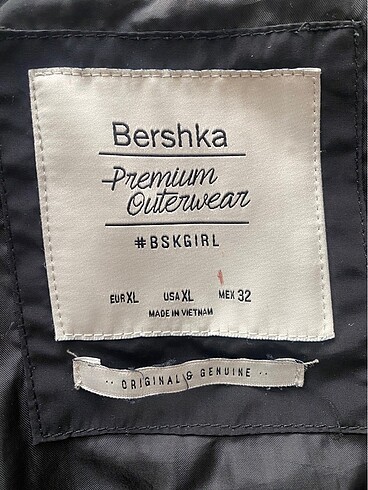 xl Beden BERSKA Siyah mont