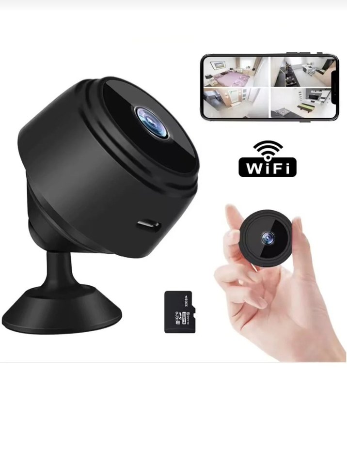 Siyah Mini Video Kamera - Görsel 4