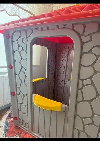 Renkli Plastik Oyun Evi - Görsel 4