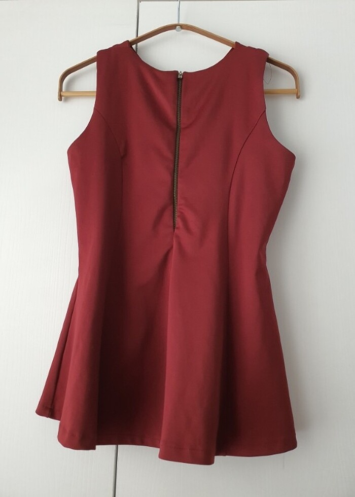 Bordo bluz 38 - Görsel 4