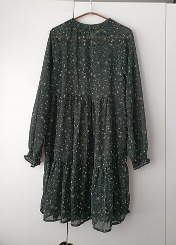 Şifon elbise S - Görsel 5