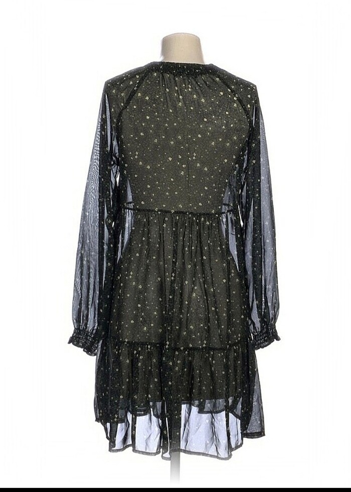 Şifon elbise S - Görsel 3