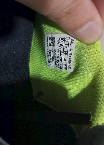 Adidas halısaha krampon 44 numara - Görsel 10