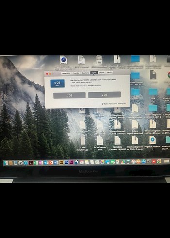 Gri Apple MacBook Dizüstü Bilgisayar - Görsel 6