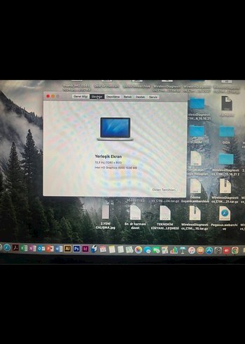 Gri Apple MacBook Dizüstü Bilgisayar - Görsel 4