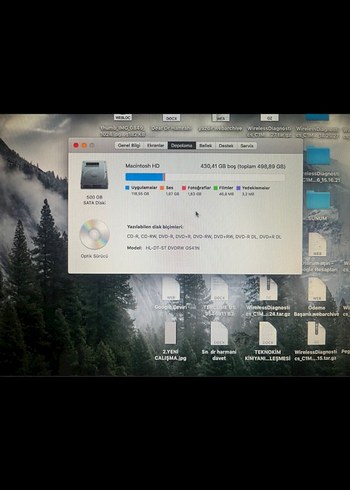 Gri Apple MacBook Dizüstü Bilgisayar - Görsel 5