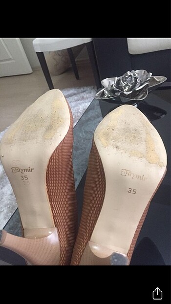 36 Beden camel Renk TAYMİR MARKA STİLETTO