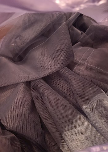 mavi tül fon Perde 4 adet 2 camlık - Görsel 2