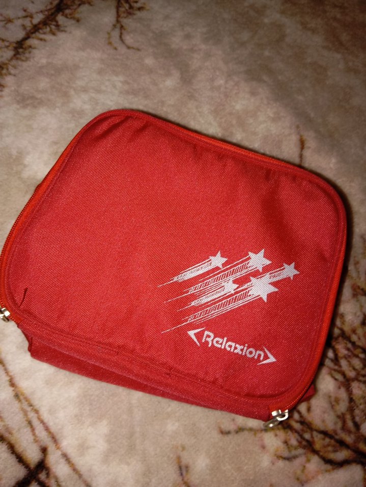 Kırmızı Fermuarlı Beslenme çantası - Görsel 2