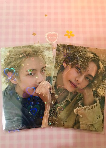 Taehyung layover photocard
