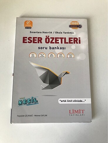 limit edebiyat eser özetleri soru bankası