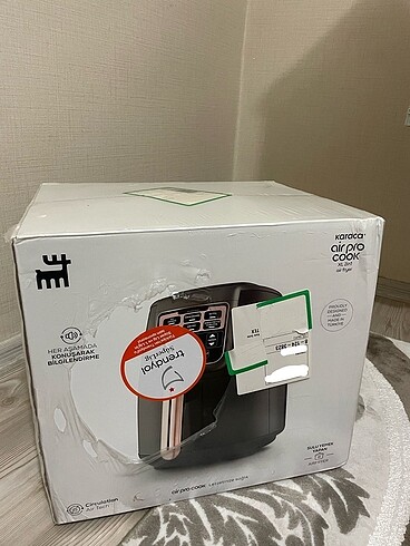  Beden Karaca airpro cook xl airfryer karaca airfryer
