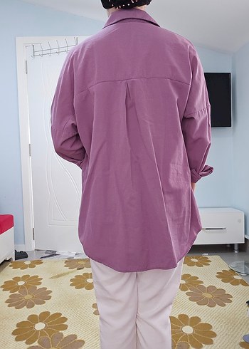 m Beden Oversize gömlek