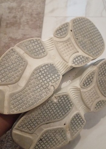 39 Beden Gri Detaylı nike spor ayakkabi